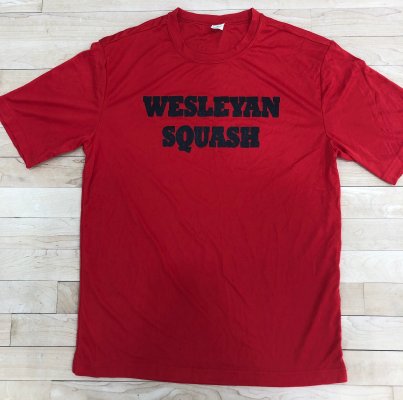 Men's Wesleyan Squash Practice Drifit